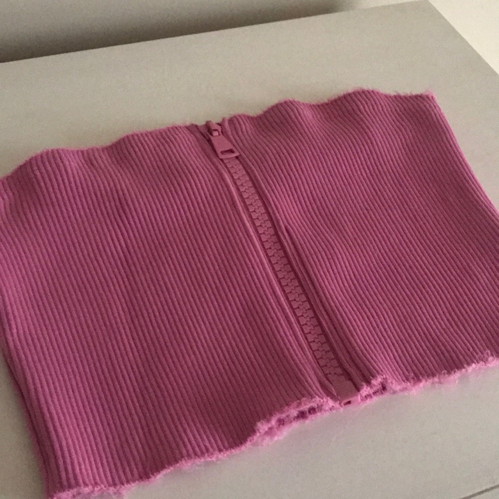 FASHIONNOVA ZIPPER TUBE TOB